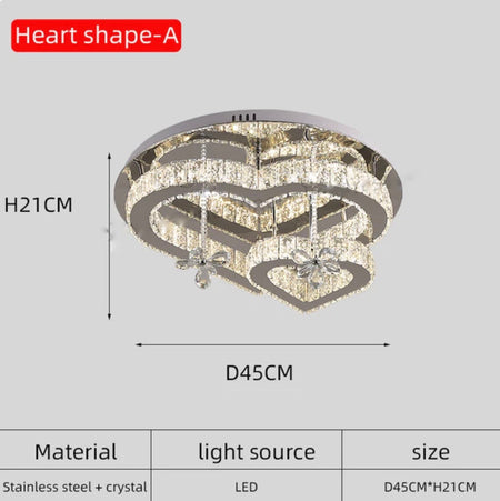 Plafonnier Design : Luminaire Élégant en Acier Inoxydable IL583920-ILLUMEEN.COM