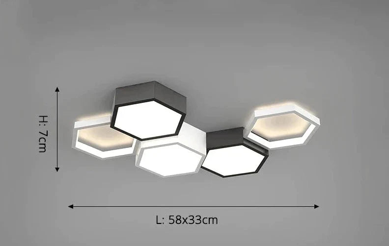 Plafonnier Design : Luminaire Élégant en Aluminium IL859347-ILLUMEEN.COM