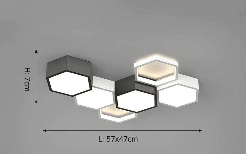 Plafonnier Design : Luminaire Élégant en Aluminium IL859347-ILLUMEEN.COM