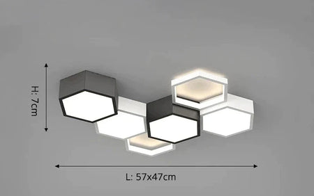 Plafonnier Design : Luminaire Élégant en Aluminium IL859347-ILLUMEEN.COM
