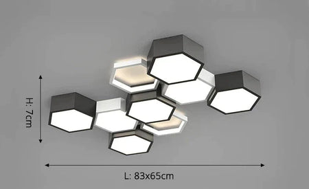 Plafonnier Design : Luminaire Élégant en Aluminium IL859347-ILLUMEEN.COM