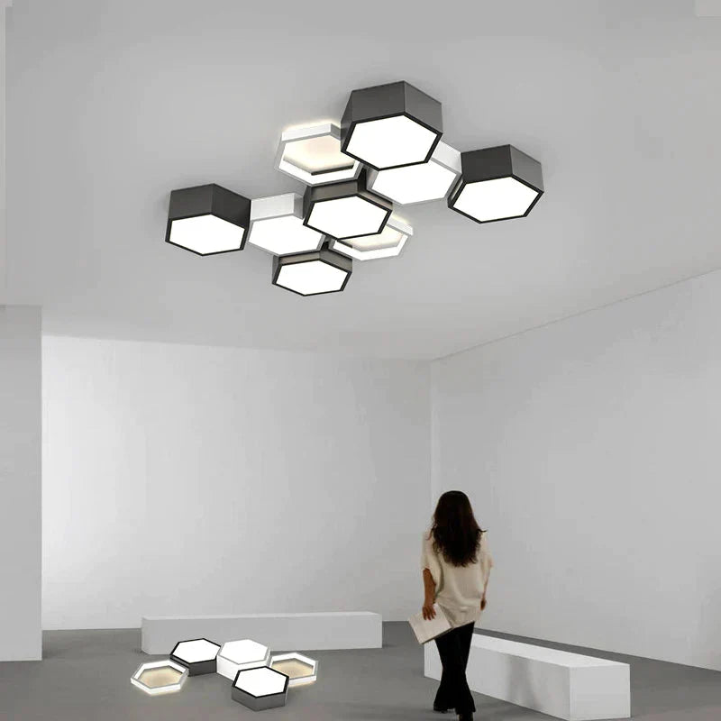 Plafonnier Design : Luminaire Élégant en Aluminium IL859347-ILLUMEEN.COM