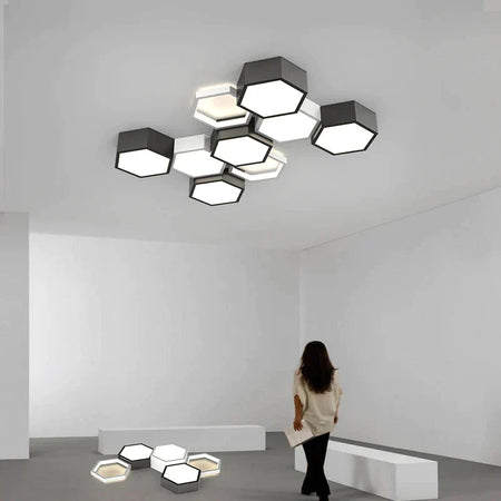 Plafonnier Design : Luminaire Élégant en Aluminium IL859347-ILLUMEEN.COM