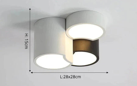 Plafonnier Design : Luminaire Élégant en Aluminium IL859347-ILLUMEEN.COM