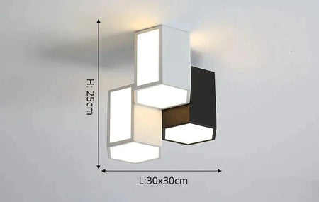 Plafonnier Design : Luminaire Élégant en Aluminium IL859347-ILLUMEEN.COM