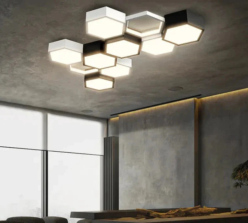Plafonnier Design : Luminaire Élégant en Aluminium IL859347-ILLUMEEN.COM