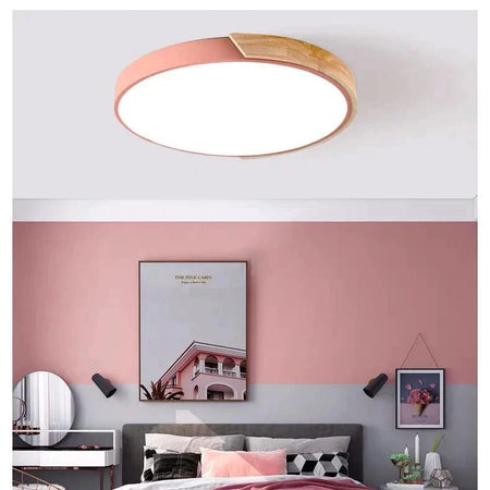Plafonnier Design : Luminaire Élégant en Bois IL540293-ILLUMEEN.COM