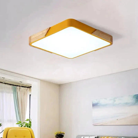 Plafonnier Design : Luminaire Élégant en Bois IL540293-ILLUMEEN.COM
