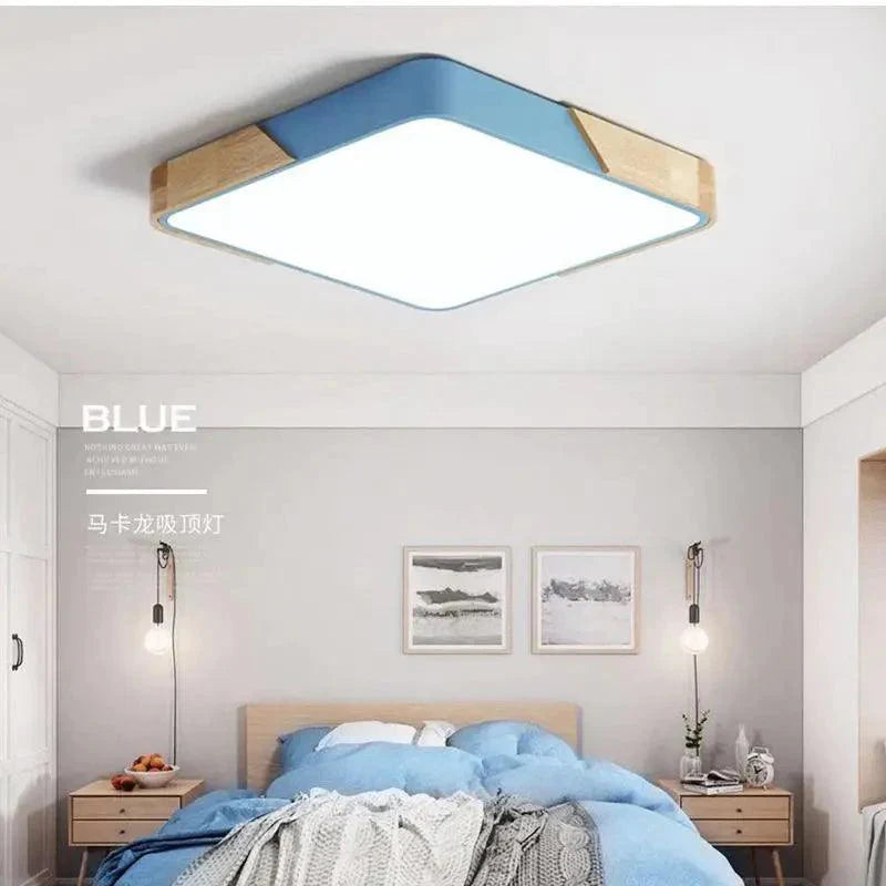 Plafonnier Design : Luminaire Élégant en Bois IL540293-ILLUMEEN.COM