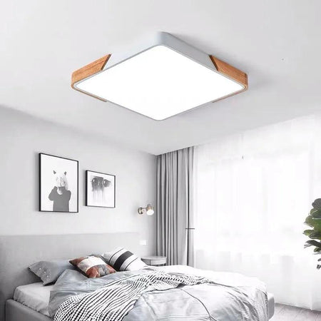 Plafonnier Design : Luminaire Élégant en Bois IL540293-ILLUMEEN.COM