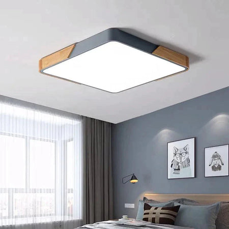 Plafonnier Design : Luminaire Élégant en Bois IL540293-ILLUMEEN.COM