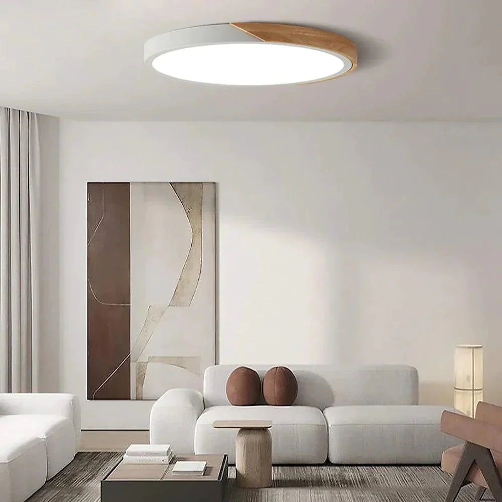 Plafonnier Design Luminaire Élégant en Bois IL739258-ILLUMEEN.COM