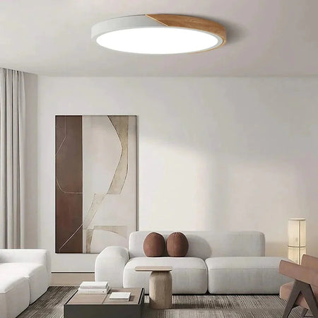 Plafonnier Design Luminaire Élégant en Bois IL739258-ILLUMEEN.COM