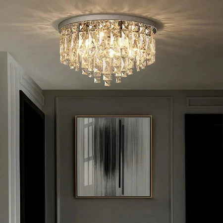 Plafonnier Design Luminaire Élégant en Cristaux IL583921-ILLUMEEN.COM