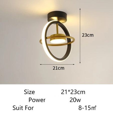 Plafonnier Design : Luminaire Élégant en Forme Carrée IL582934-ILLUMEEN.COM