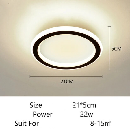Plafonnier Design : Luminaire Élégant en Forme Carrée IL582934-ILLUMEEN.COM
