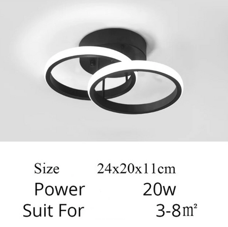Plafonnier Design : Luminaire Élégant en Forme Carrée IL582934-ILLUMEEN.COM