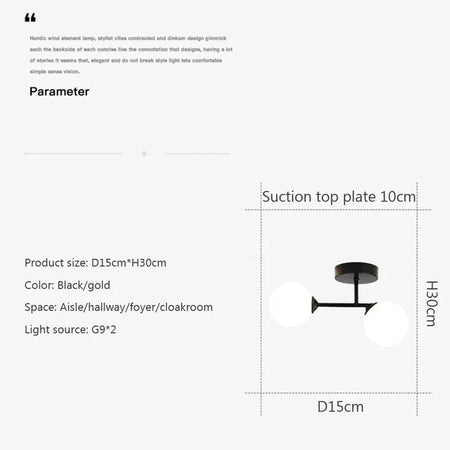 Plafonnier Design Luminaire Élégant IL348721-ILLUMEEN.COM