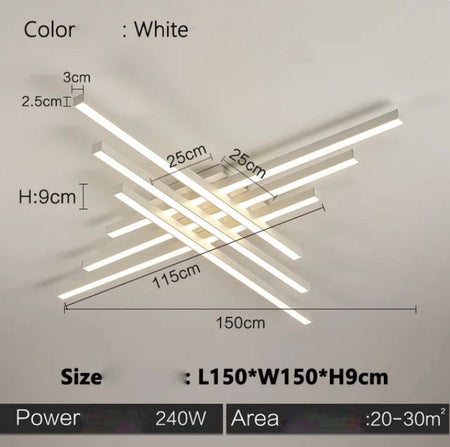 Plafonnier Design Luminaire Élégant IL527849-ILLUMEEN.COM