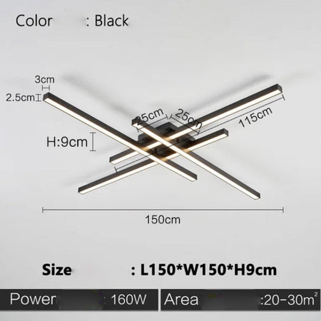 Plafonnier Design Luminaire Élégant IL527849-ILLUMEEN.COM