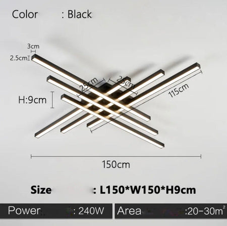 Plafonnier Design Luminaire Élégant IL527849-ILLUMEEN.COM