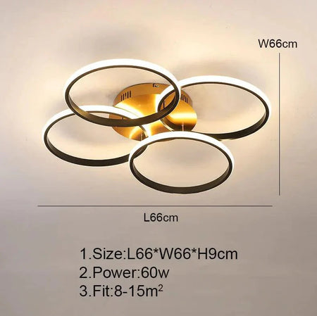 Plafonnier Design Luminaire Élégant IL742639-ILLUMEEN.COM