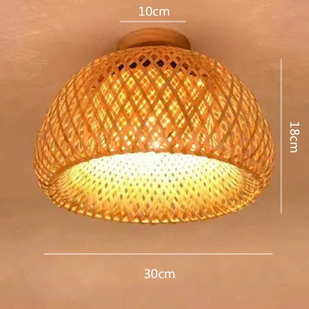 Plafonnier Design : Luminaire en Bambou Élégant IL483726-ILLUMEEN.COM