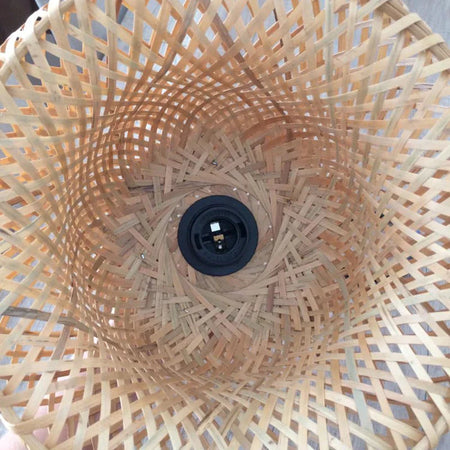 Plafonnier Design : Luminaire en Bambou Élégant IL483726-ILLUMEEN.COM