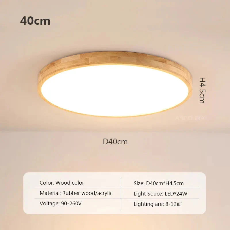 Plafonnier Design Luminaire en Pierre Jaune et Bois IL527864-ILLUMEEN.COM