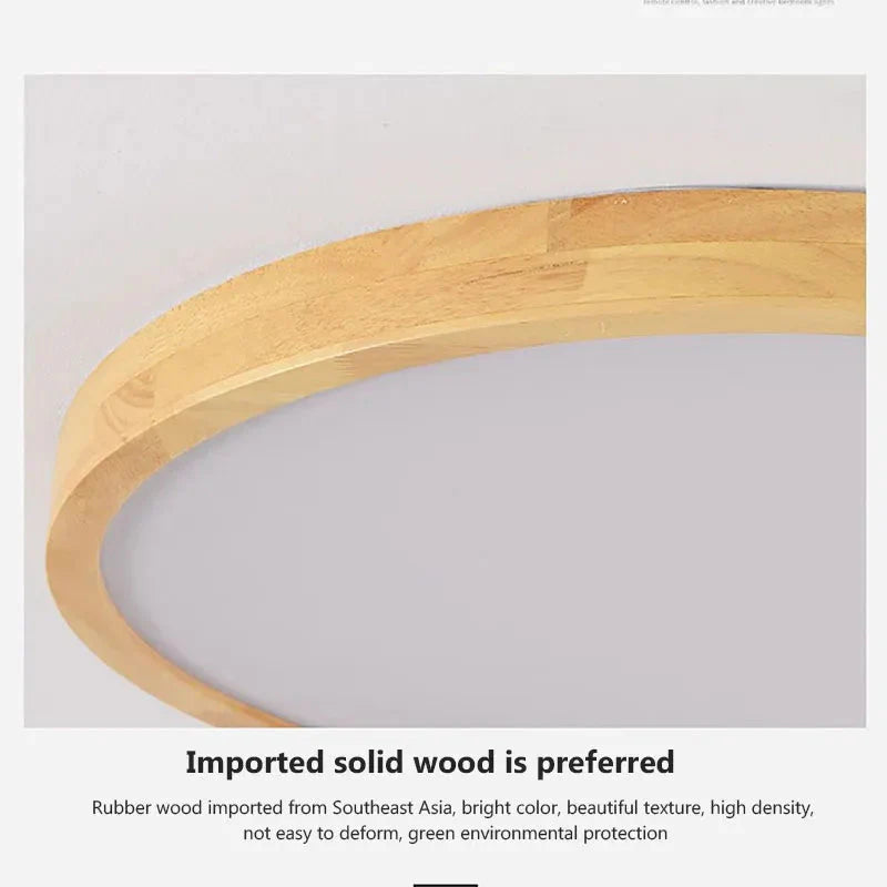 Plafonnier Design Luminaire en Pierre Jaune et Bois IL527864-ILLUMEEN.COM