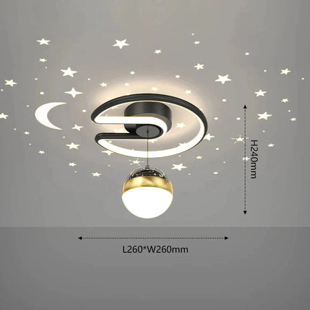 Plafonnier Design : Luminaire Étoilé au Plafond IL583921-ILLUMEEN.COM