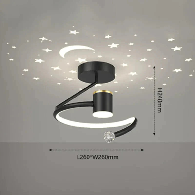 Plafonnier Design : Luminaire Étoilé au Plafond IL583921-ILLUMEEN.COM