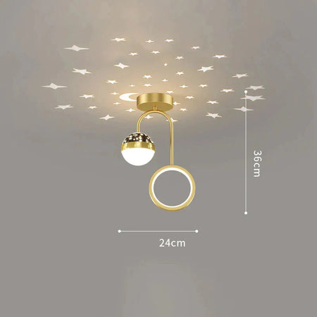 Plafonnier Design : Luminaire Étoilé au Plafond IL583921-ILLUMEEN.COM