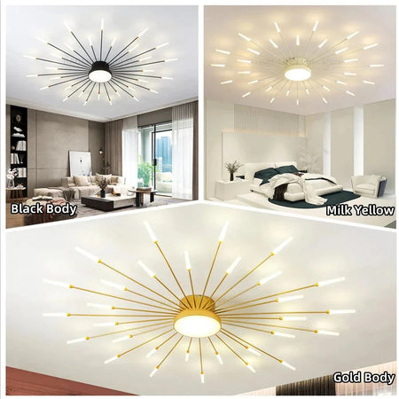 Plafonnier Design Luminaire Étoile Radiante IL583927-ILLUMEEN.COM