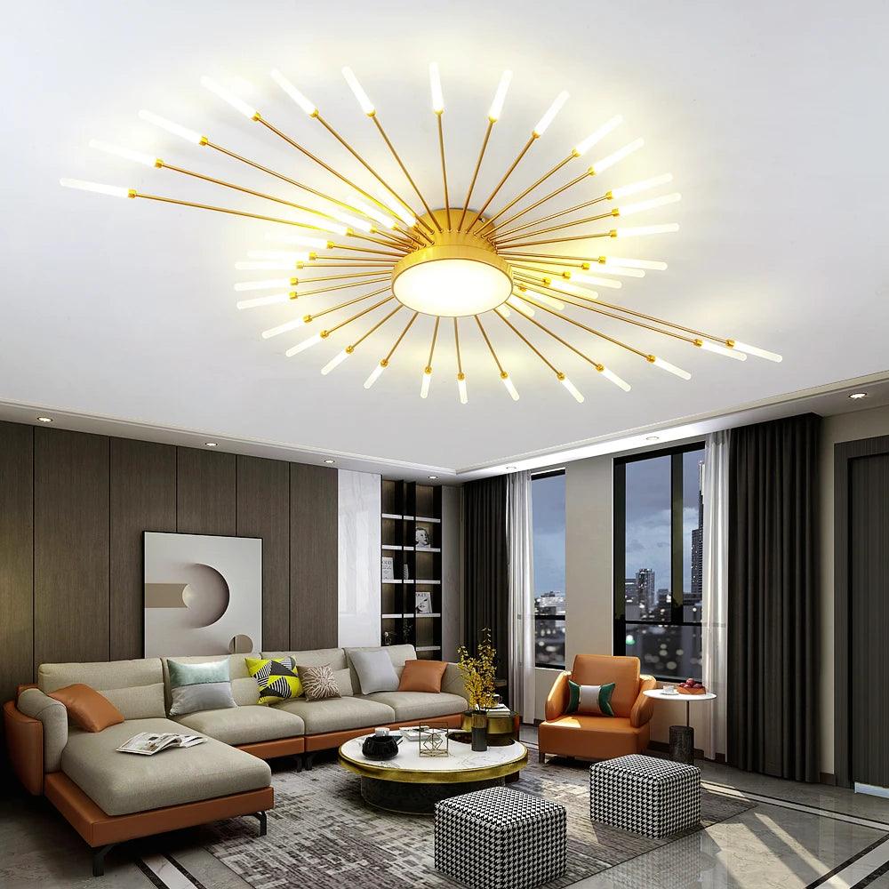 Plafonnier Design Luminaire Étoile Radiante IL583927-ILLUMEEN.COM