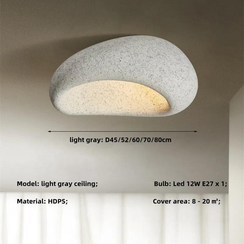 Plafonnier Design : Lustre de Plafond Nordique Effet Pierre IL583742-ILLUMEEN.COM