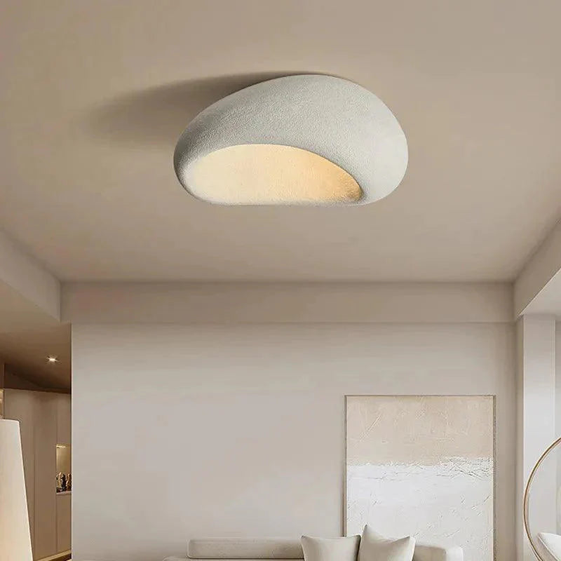 Plafonnier Design : Lustre de Plafond Nordique Effet Pierre IL583742-ILLUMEEN.COM