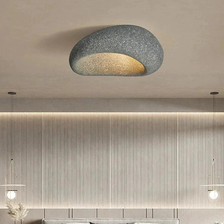 Plafonnier Design : Lustre de Plafond Nordique Effet Pierre IL583742-ILLUMEEN.COM