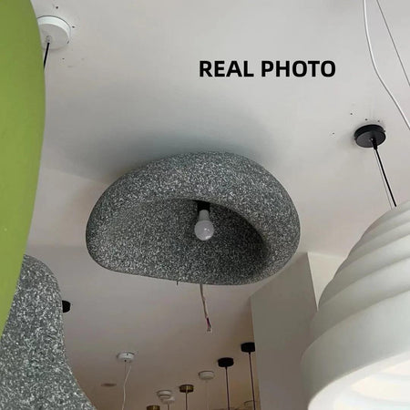 Plafonnier Design : Lustre de Plafond Nordique Effet Pierre IL583742-ILLUMEEN.COM