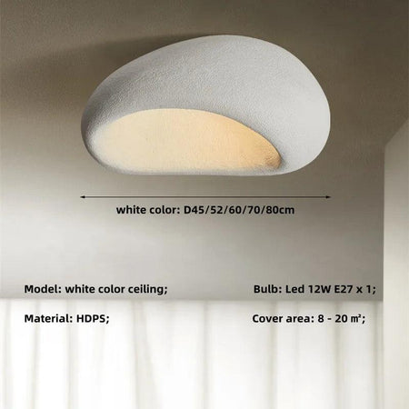Plafonnier Design : Lustre de Plafond Nordique Effet Pierre IL583742-ILLUMEEN.COM