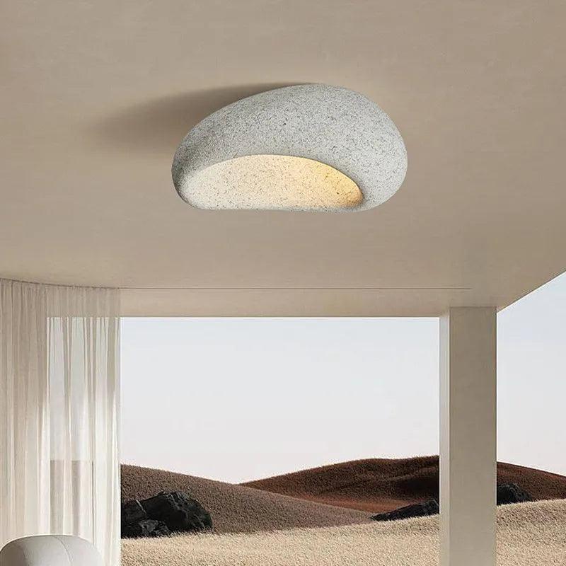 Plafonnier Design : Lustre de Plafond Nordique Effet Pierre IL583742-ILLUMEEN.COM