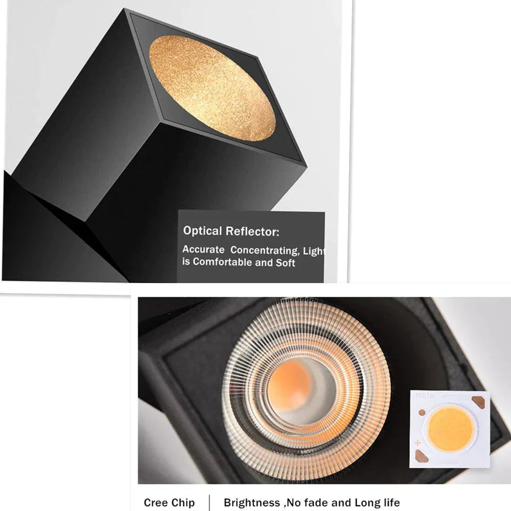 Plafonnier Design : Projecteurs sur Rail de Qualité Aéronautique Luminaire IL583749-ILLUMEEN.COM