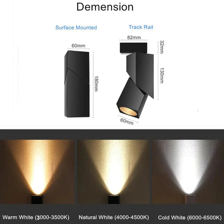 Plafonnier Design : Projecteurs sur Rail de Qualité Aéronautique Luminaire IL583749-ILLUMEEN.COM