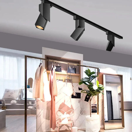 Plafonnier Design : Projecteurs sur Rail de Qualité Aéronautique Luminaire IL583749-ILLUMEEN.COM