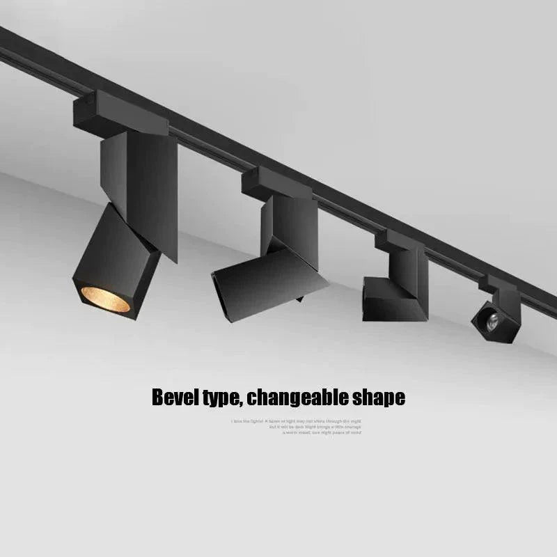 Plafonnier Design : Projecteurs sur Rail de Qualité Aéronautique Luminaire IL583749-ILLUMEEN.COM