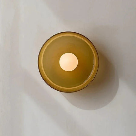 Plafonnier Design : Surface Montée en Pierre de Verre de Couleur Luminaire IL839472-ILLUMEEN.COM