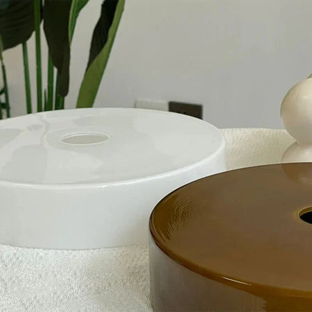 Plafonnier Design : Surface Montée en Pierre de Verre de Couleur Luminaire IL839472-ILLUMEEN.COM