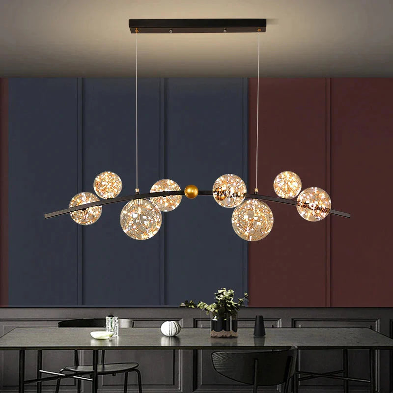 Suspendue Design : Têtes Multiples avec Options de Modèles et Couleurs d'Émission-ILLUMEEN.COM