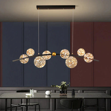 Suspendue Design : Têtes Multiples avec Options de Modèles et Couleurs d'Émission-ILLUMEEN.COM