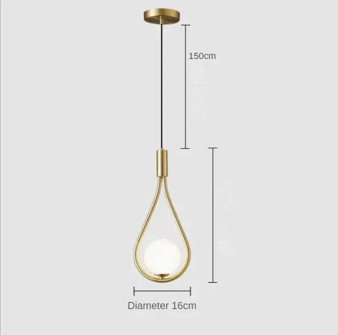 Suspension Élégante en Laiton Luminaire IL947362-ILLUMEEN.COM